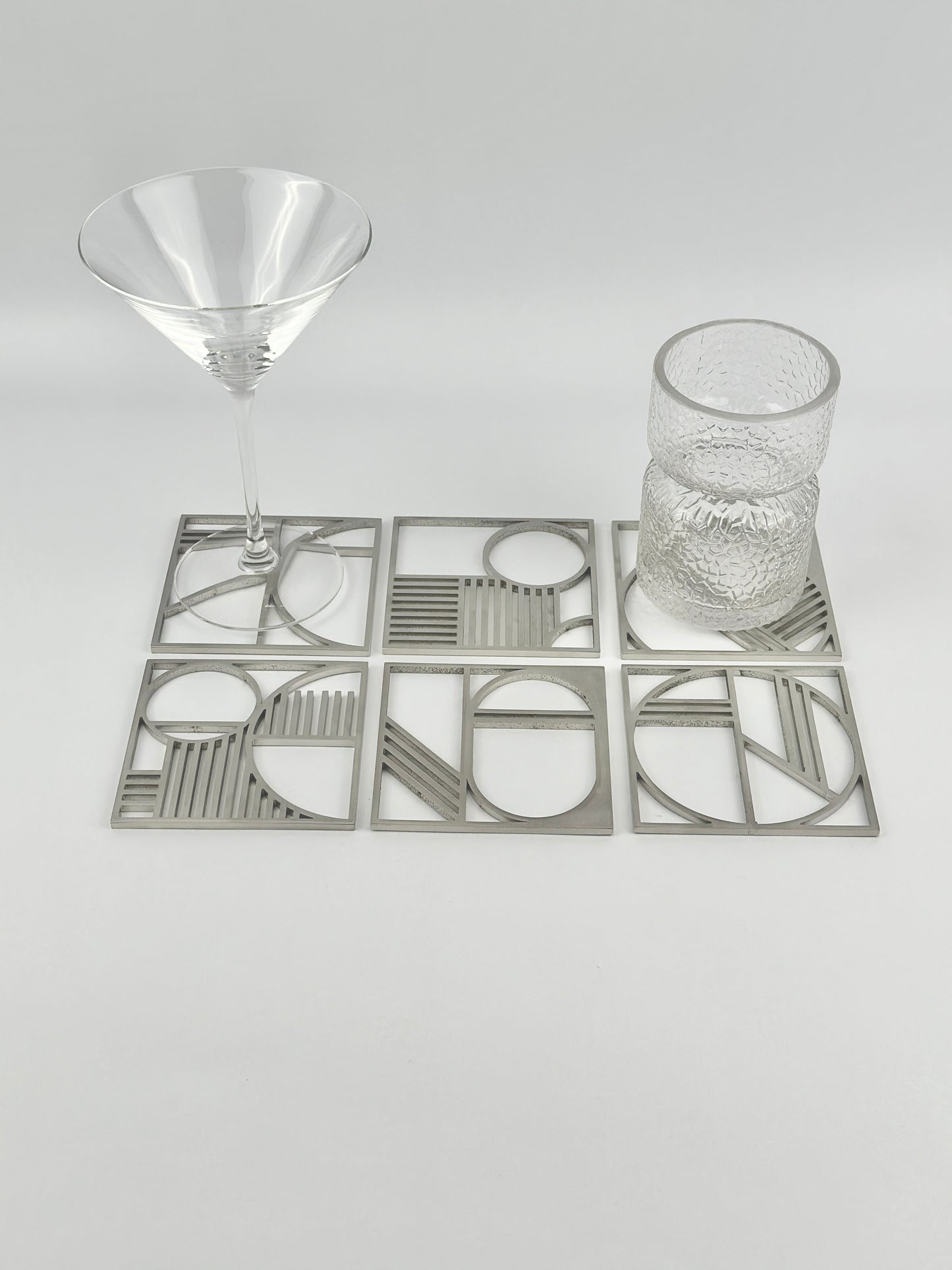 Square Coaster Steel