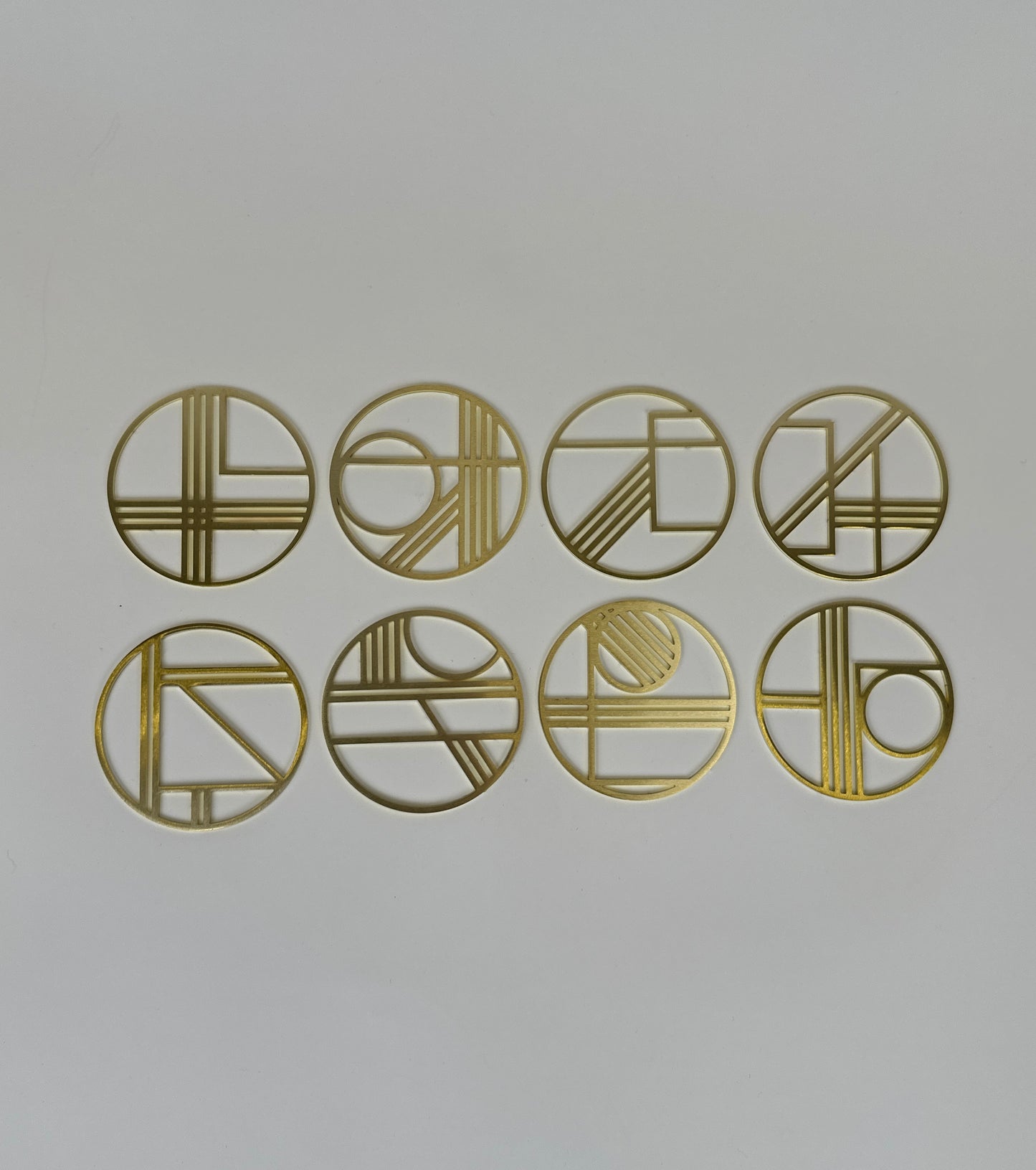 Circle Coaster Brass